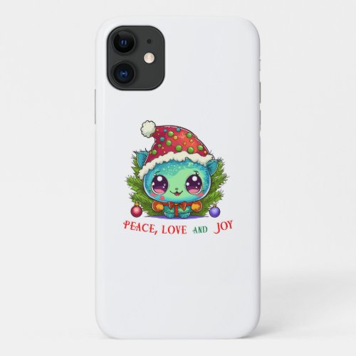 Peace love and joy Cute Dragon Ball iPhone 11 Case