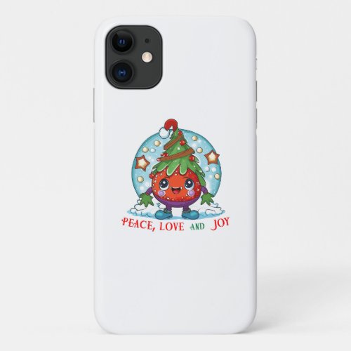 Peace love and joy Happy Dragon Ball iPhone 11 Case