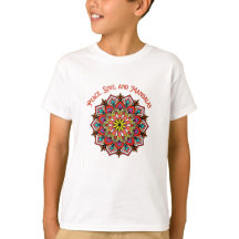 Peace, Love, and Mandalas Colorful Mandala
