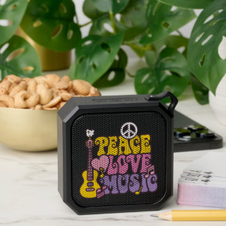 Peace, Love, And Music Speaker