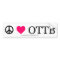 Peace, Love, and OTTBs