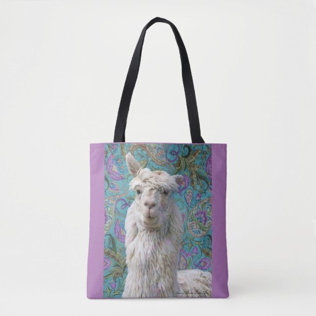 Peace, Love and Paisleys Tote Bag (Front)