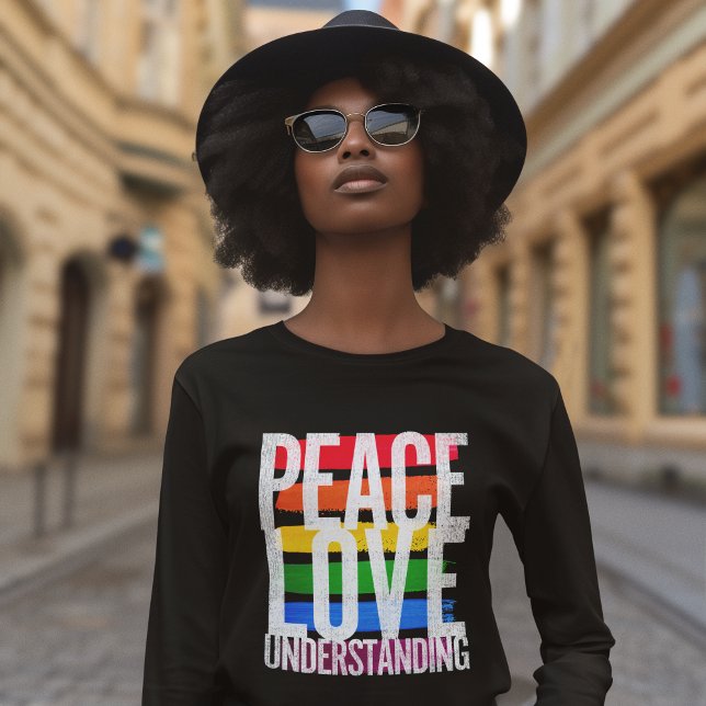 Peace Love and Understanding T-Shirt (Creator Uploaded)