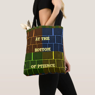 Peace Love and Unity at the Bottom of Patience Tote Bag