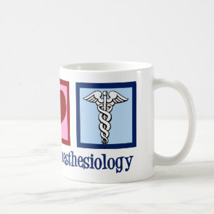 Peace Love Anesthesiology Coffee Mug