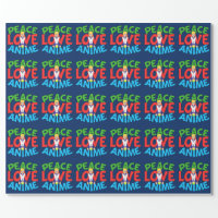 Manga Anime Wrapping Paper  Zazzle