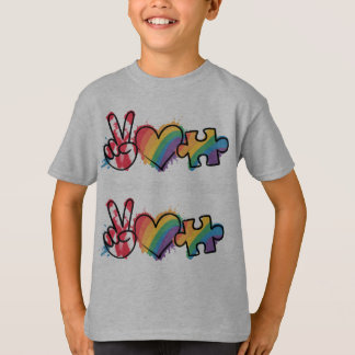 Peace.Love.Autism T-Shirt