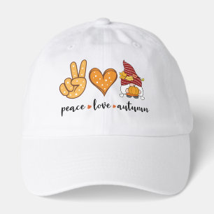 Peace Love Autumn – Fall Hat