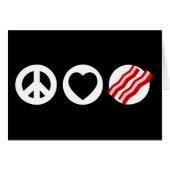 Peace Love Bacon (Front Horizontal)