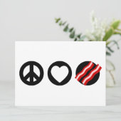 Peace Love Bacon (Standing Front)