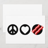 Peace Love Bacon (Front/Back)