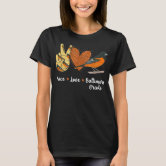 Just a Girl Who Loves Orioles Cute & Cool Birds Animal Lover T-Shirt