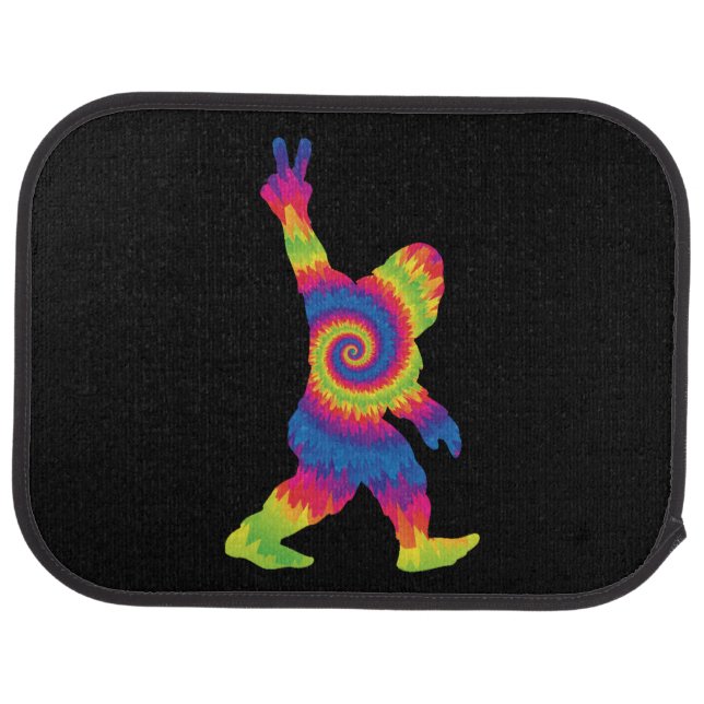 Peace Love Bigfoot - Bigfoot Lovers        Car Floor Mat (Rear)