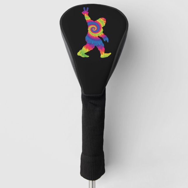 Peace Love Bigfoot - Bigfoot Lovers      Golf Head Cover (Front)