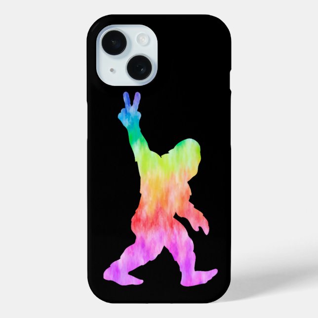 Peace Love Bigfoot      Case-Mate iPhone Case (Back)