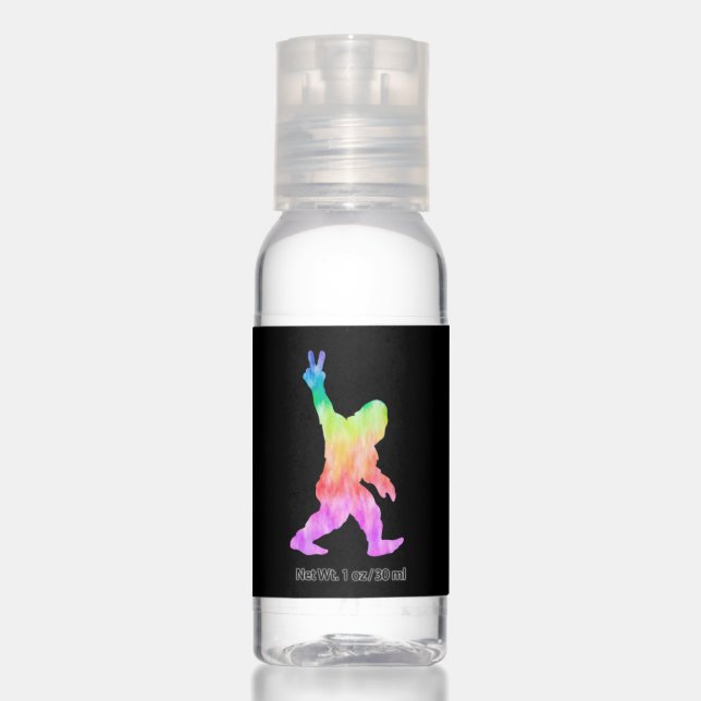 Peace Love Bigfoot      Hand Sanitizer (Front)