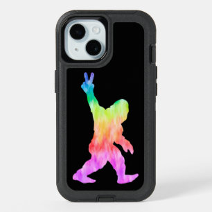 Peace Love Bigfoot iPhone 15 Case