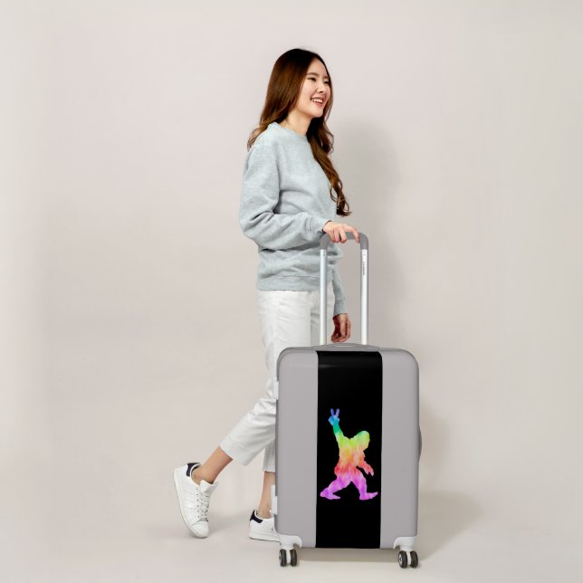 Peace Love Bigfoot         Luggage (Scale)