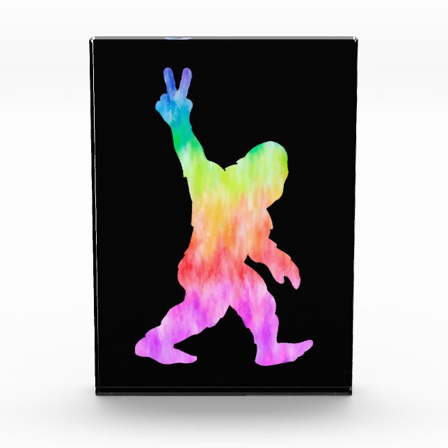 Peace Love Bigfoot        Photo Block (Front)