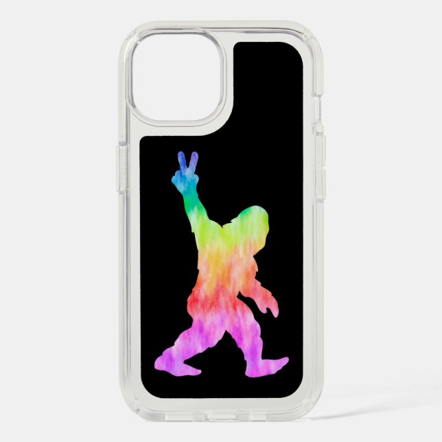 Peace Love Bigfoot      Speck iPhone Case (Front)