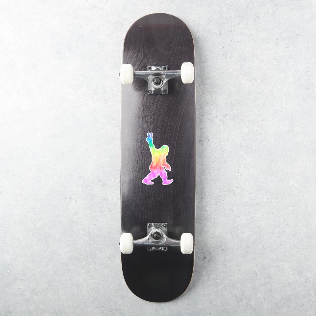 Peace Love Bigfoot  Sticker (Skateboard)