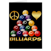 PEACE LOVE BILLIARDS (Front)