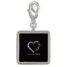 Peace love billiards heart