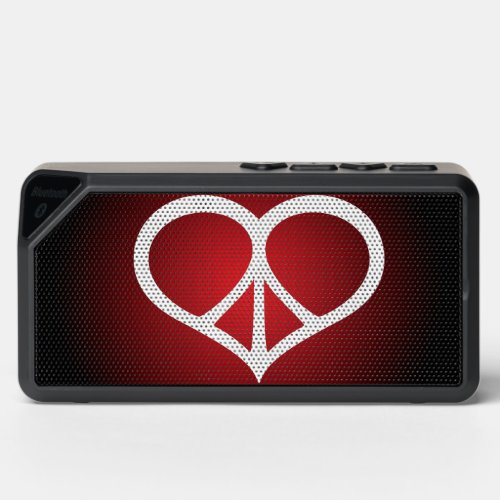 Peace  Love Bluetooth Speaker