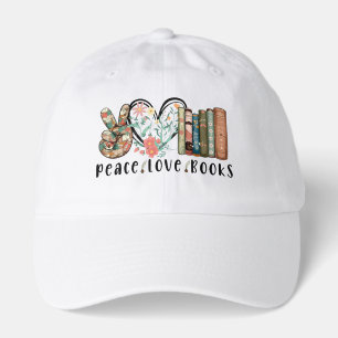 Peace Love Books – Reading Lover Hat