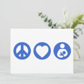 Peace Love Breastfeeding (Standing Front)