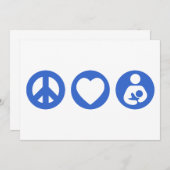Peace Love Breastfeeding (Front/Back)