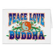 Peace Love Buddha (Front Horizontal)