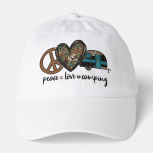 Peace Love Camping – Outdoor Adventure Hat