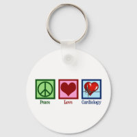 Peace Love Cardiology Heart Surgeon Heartbeat