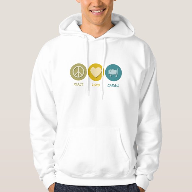 Peace Love Cargo Hoodie (Front)