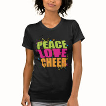 Peace Love Cheer Shirt