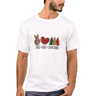 Peace Love Christmas T-Shirt