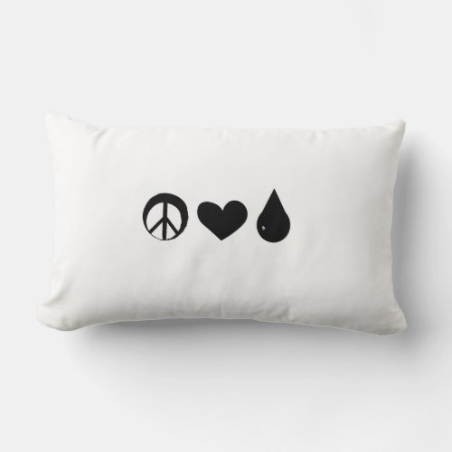 Peace Love Colostrum lumbar support pillow