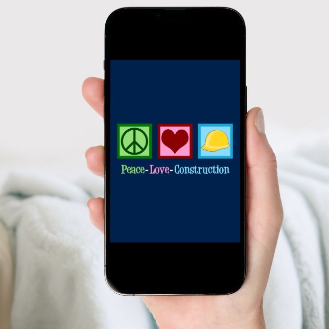 Peace Love Construction Company Holiday Card (Front Digital)