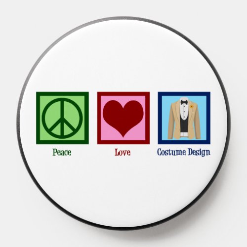 Peace Love Costume Design PopSocket