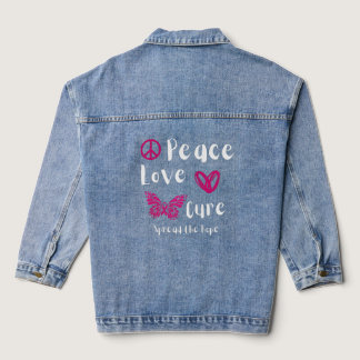 Peace Love Cure Denim Jacket