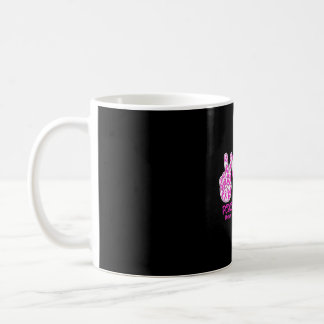 Peace Love Cure Pink Ribbon Breast Cancer Coffee Mug