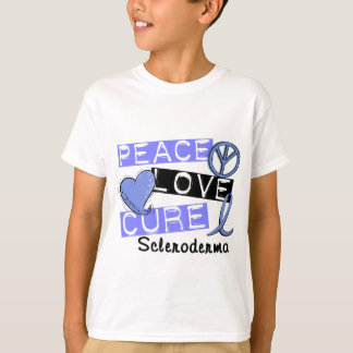 Peace Love Cure Scleroderma T-Shirt