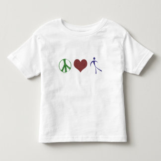 Peace Love Dance K Toddler T-shirt