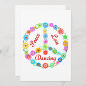 Peace Love Dancing (Front/Back)