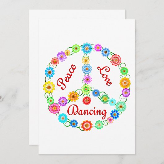 Peace Love Dancing (Front/Back)