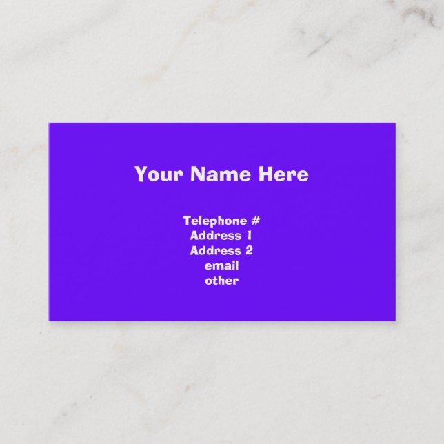 Peace, Love, Dinosaurs Business Card (Front)