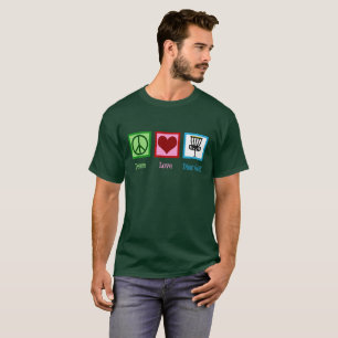 Peace Love Disc Golf T-Shirt