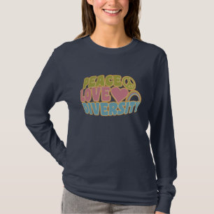 PEACE LOVE DIVERSITY shirt – choose style & color