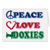 Peace-Love-Doxies- Dachsund (Front Horizontal)